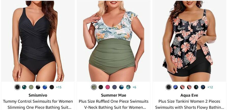 Plus size swimwear Canada Sexy Plus Size Swimsuits